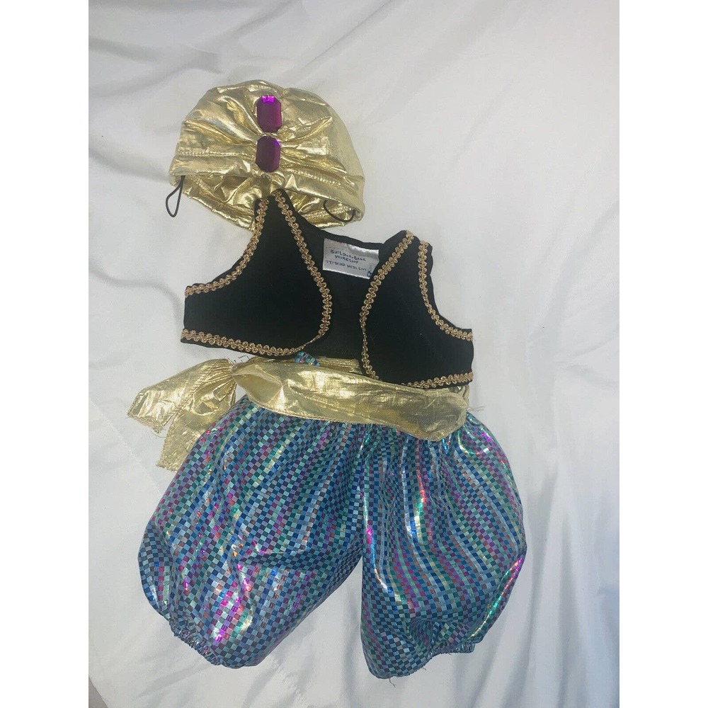 RARE Build A Bear Clothing Arabian Nights Middle Eastern 3 Piece Outfit